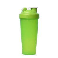Flacon shaker de protéines de fitness sans BPA avec boule de mélange 20oz 28oz logo personnalisé
