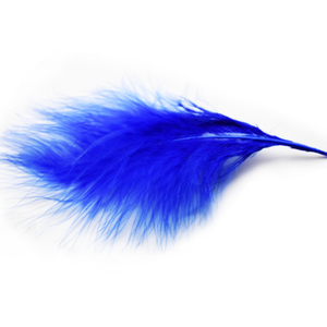 Gran oferta de plumas de sangre de marabú de pavo de alta calidad de 2-3 "para Material de pesca de atado de moscas de Carnaval - Product Image 5