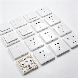 Custom 86 Type Wall Switch Socket Plastic Injection Mould ABS/PC Electrical Outlet Panel & Housing Mold OEM ODM - Product Image 4