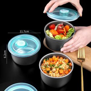 Wholesale Wholesale Multiple Sizes Keep Fresh Bento Lunch <b>Box</b> Stainless Steel Crisper Food <b>Storage</b> Container - Product Image 1