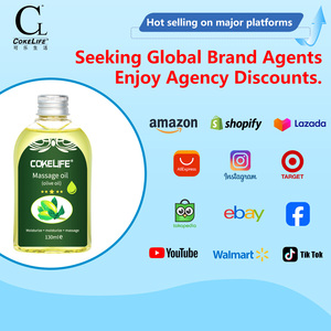 Aceite de Masaje COKELIFE, Aceite de Oliva 130ml, Puro, Prensado en Frío, con Fragancia Herbal, Humectante para Todo Tipo de Piel - Product Image 5