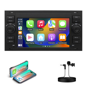 TOPSOURCE Navigatore da Cruscotto 7 Pollici per <span class=keywords><strong>Ford</strong></span> GM Quanshun Mondeo con CarPlay GPS Display IPS Connessione 2G/4G - Product Image 5