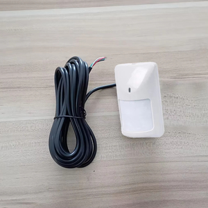 Cảm biến chuyển động loại <span class=keywords><strong>PIR</strong></span> có dây Đầu ra rơle chất liệu ABS NO/NC DC9-12V Cáp 5M - Product Image 1