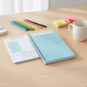 Monthly Planners and <b>Notebooks</b> Custom Spiral <b>Notebook</b> Manufacturer <b>A5</b> Customised <b>Notebook</b> <b>with</b> <b>Dividers</b> - Product Image 2
