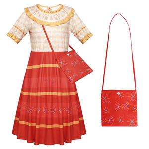 <span class=keywords><strong>Encanto</strong></span> Cosplay <span class=keywords><strong>Mirabel</strong></span> Madrigal Costume Fille <span class=keywords><strong>Robe</strong></span> Filles Fantaisie Robes Halloween Princesse <span class=keywords><strong>Robe</strong></span> Enfants Fête Anniversaire Tenues - Product Image 2