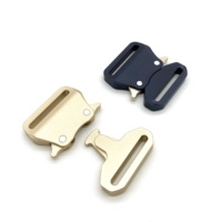 Nouvelle boucle de ceinture tactique à dégagement rapide en métal pour logo extérieur, personnalisable, avec sangle d'épaule réglable