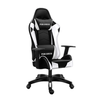 Chaise de bureau de jeu inclinable ergonomique nouveau design Chaise de jeu de course PC rose avec massage