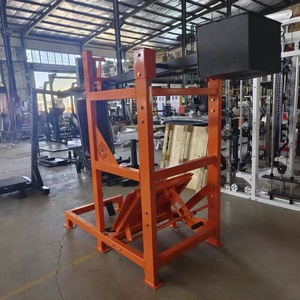 Machine à Squat à Pendule Professionnelle pour l'Entraînement de la Force du Bas du Corps, Équipement de Squat à Charge de Plaques pour les Fessiers et les Abdosseaux - Product Image 6