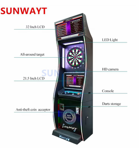 Sports d'intérieur Lcd <span class=keywords><strong>Fléchettes</strong></span> Arcade <span class=keywords><strong>Bar</strong></span> <span class=keywords><strong>de</strong></span> divertissement Parc d'attractions Opération <span class=keywords><strong>de</strong></span> pièces <span class=keywords><strong>de</strong></span> monnaie Console <span class=keywords><strong>de</strong></span> <span class=keywords><strong>jeu</strong></span> <span class=keywords><strong>de</strong></span> <span class=keywords><strong>fléchettes</strong></span> électroniques - Product Image 2