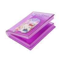 Ventes directes des fabricants de vase en acrylique transparent pour livres, vase à fleurs en forme de livre pour la décoration intérieure