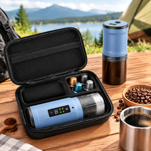 Moulin à café électrique portable USB rechargeable, réglage de la finesse, pour grains de café, idéal pour la maison et les voyages, cadeau parfait pour les amateurs de café - Product Image 3