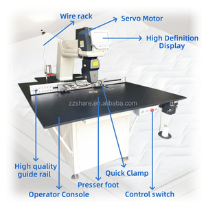 Machine à coudre industrielle robuste automatique pour sièges de voiture en cuir, modèle chinois, meilleur prix - Product Image 2