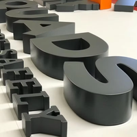 Enseignes en lettres 3D en acier inoxydable DakeSign OEM pour cafés, salons, entreprises automobiles, hôpitaux, devantures de magasins, étanches IP65, garantie 5 ans