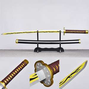 سيف شيطان تنكري ، سيف خشبي ، سيف خشبي ، سيف أنمي كاتانا بحجم كبير - Product Image 4