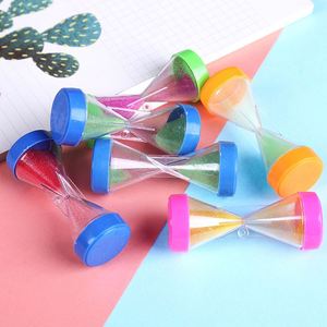 Cadeau créatif résistant aux chocs, bouteille de sable colorée avec minuteur en forme d'heureglas - Product Image 3