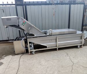 Máquina Automática Comercial para Lavar Frutas y Verduras con Burbujas de Aire, con Motor de Acero Inoxidable SUS304 - Product Image 6