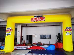 ซุ้มทางเข้าเป่าลมสำหรับการส่งเสริมการขายงานโฆษณากลางแจ้งที่สวยงามตามสั่ง - Product Image 3