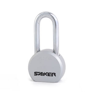 Candado redondo de acero sólido 45 con grillete endurecido largo antioxidante resistente de alta calidad de 65mm - Product Image 2