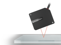 Sensor Perpindahan Laser CMOS Pengukuran Jarak Jauh 0.1um Akurasi Pengulangan Tinggi Seri CD33 Perlindungan IP67 12-24VDC