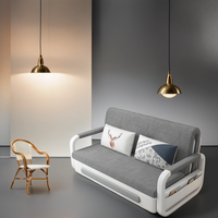 Canapé-Lit de Luxe pour Salon, Moderne, avec Mousse Haute Densité, Meuble de Rangement, Canapé-Lit d'Appartement