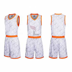 Camiseta de baloncesto universitaria personalizada para hombre, uniforme deportivo de equipo transpirable de secado rápido, kit de verano impreso por sublimación - Product Image 1