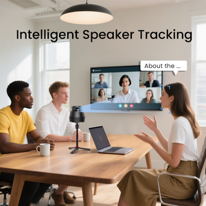 Toàn cảnh 360 video hội nghị <span class=keywords><strong>Camera</strong></span> nhập vai 1080p loa theo dõi cho nhỏ giữa phòng với khe cắm Micro SD - Product Image 5