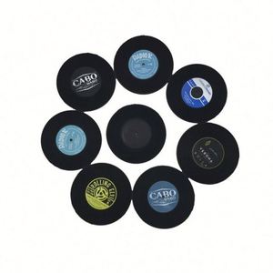 Sous-verres personnalisés en PVC et silicone transparent avec logo, formes sur mesure, fournisseurs d'usine - Product Image 1