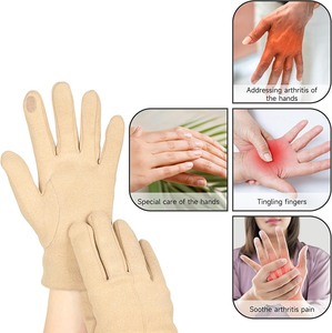 Envoltura de aceite de ricino para manos, guantes de aceite de ricino para artritis de muñeca y túnel carpiano, envoltura de aceite de ricino para manos - Product Image 2