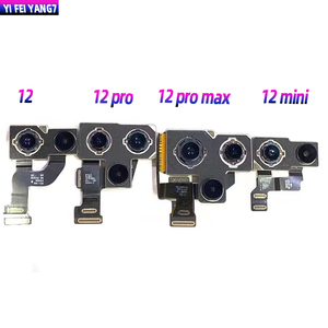 Ban Đầu Thay Thế Phía Sau Trở Lại Máy Ảnh Với Cảm Biến Cho <span class=keywords><strong>Iphone</strong></span> 14 Pro Max 14 Cộng Với 13 12 11 XS X Max Trở Lại Máy Ảnh Màu Xanh Ánh Sáng Focusin - Product Image 2