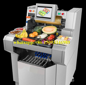 Machine d'emballage automatique pour film alimentaire, machine <span class=keywords><strong>de</strong></span> scellage <span class=keywords><strong>de</strong></span> barquettes alimentaires pour <span class=keywords><strong>pommes</strong></span> <span class=keywords><strong>de</strong></span> <span class=keywords><strong>terre</strong></span>/poitrine <span class=keywords><strong>de</strong></span> <span class=keywords><strong>poulet</strong></span>/<span class=keywords><strong>champignons</strong></span> - Product Image 3