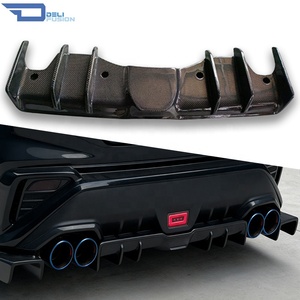 Diffuseur arrière en fibre de carbone MSD V1Type pour Subaru WRX VB S4 2022-2024, kit carrosserie, design aérodynamique léger pour des performances élevées - Product Image 1