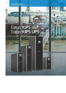 Serie 91PS Monofásica de Alta Demanda: Fuente de Alimentación UPS de 10 kVA/10 kW, 220 V, 15 kVA/15 kW, 30 kVA/30 kW para Redes - Product Image 2