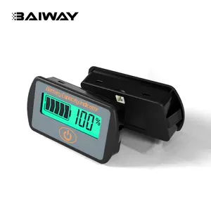 BW-LY7S 8-100V A CRISTALLI LIQUIDI Digital 3 S-20 S 12V Acido Piombo tensione Della Batteria Al Litio di Capacità meter indicatore di scarica della batteria tester