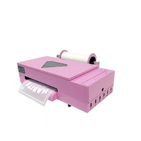 Impresora Digital DTF Eizoulyn 2025 Rosa A3 33CM XP600, Envío Gratis desde Almacén en EE. UU. para Camisetas