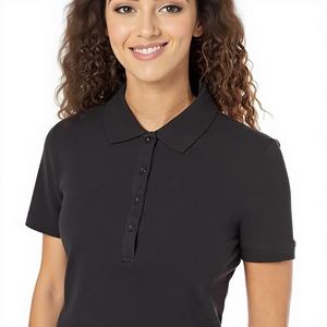 <b>Women</b> for <b>T</b> <b>Shirt</b> Classic Smart Short Sleeve <b>Stretch</b> Knitted Solid Soft Touch Digital Finish Office Casual Plus Size Wholesale - Product Image 1