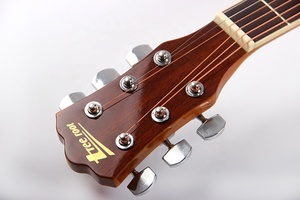 Guitarra Acústica de Madera de Tilo de 41 Pulgadas con Logotipo Personalizado, Instrumentos Musicales para Principiantes, Colores Económicos, Hecha en China - Product Image 6