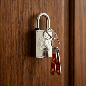 <span class=keywords><strong>Cadenas</strong></span> <span class=keywords><strong>magnétique</strong></span> à 1 ou 2 clés - Product Image 2
