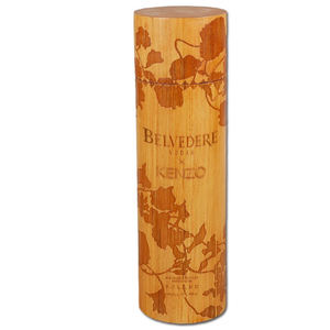 Caja de Vino Cilíndrica de Madera de Lujo DS con Materiales Reciclados, Empaque y Almacenamiento de Regalos 3D Personalizado - Product Image 2