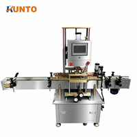 Machine de capsulage automatique de haute précision avec contrôle de moteur servo à couple réglable pour le capsulage et le scellage de bouteilles
