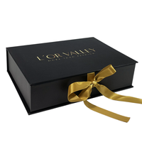 Boîtes rigides en papier recyclé pour l'emballage de vêtements, stratification mate pour le stockage des sous-vêtements, chaussettes et portefeuilles