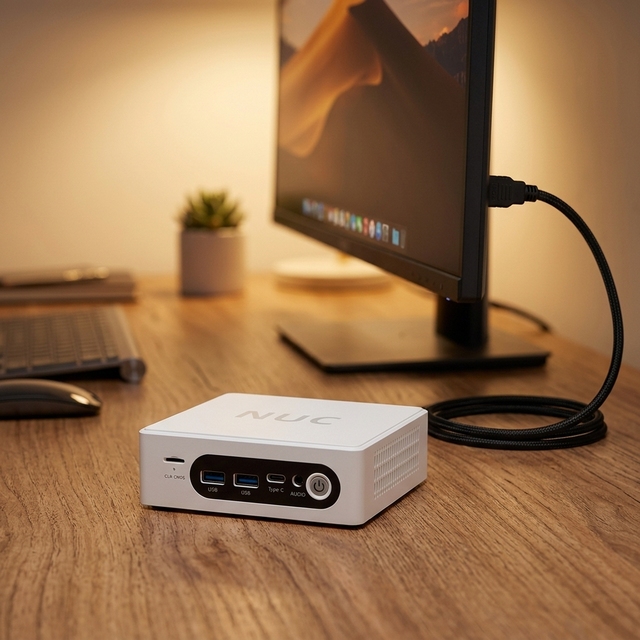 Intel I5 I3 N300 Mini PC 32GB RAM 256GB SSD Win11 Pro USB3.0 Type-C 4K Dual HDMI Pocket Desktop PC US/CN