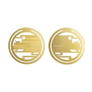 Marque-page en métal, motif découpé au laser, décoration pour la maison et le bureau - Product Image 5