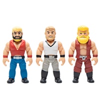 Figurines de lutteurs articulées en plastique personnalisées, figurines de lutteurs en PVC, jouets d'action mobiles