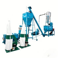 Machines à granulés universelles à haute production pour l'alimentation des poissons, volailles, bovins, chevaux, moutons, chameaux, céréales, paille, maïs