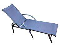 Chaise longue de loisirs d'intérieur/extérieur de cadre en métal de KD