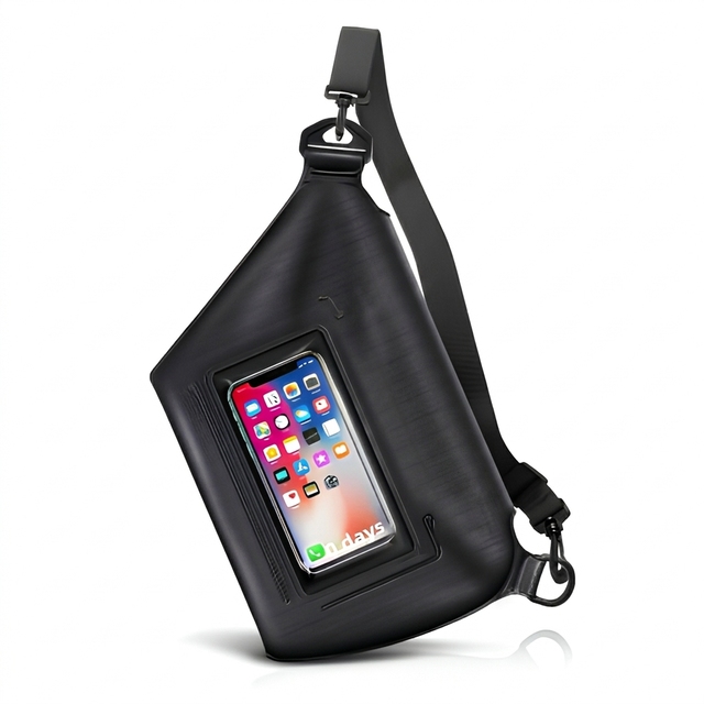 Outdoor Customized Logo Shoulder Pouch Cycling Messenger Crossbody Bag Phone Pouch IPX-8 Waterproof Dry Bag