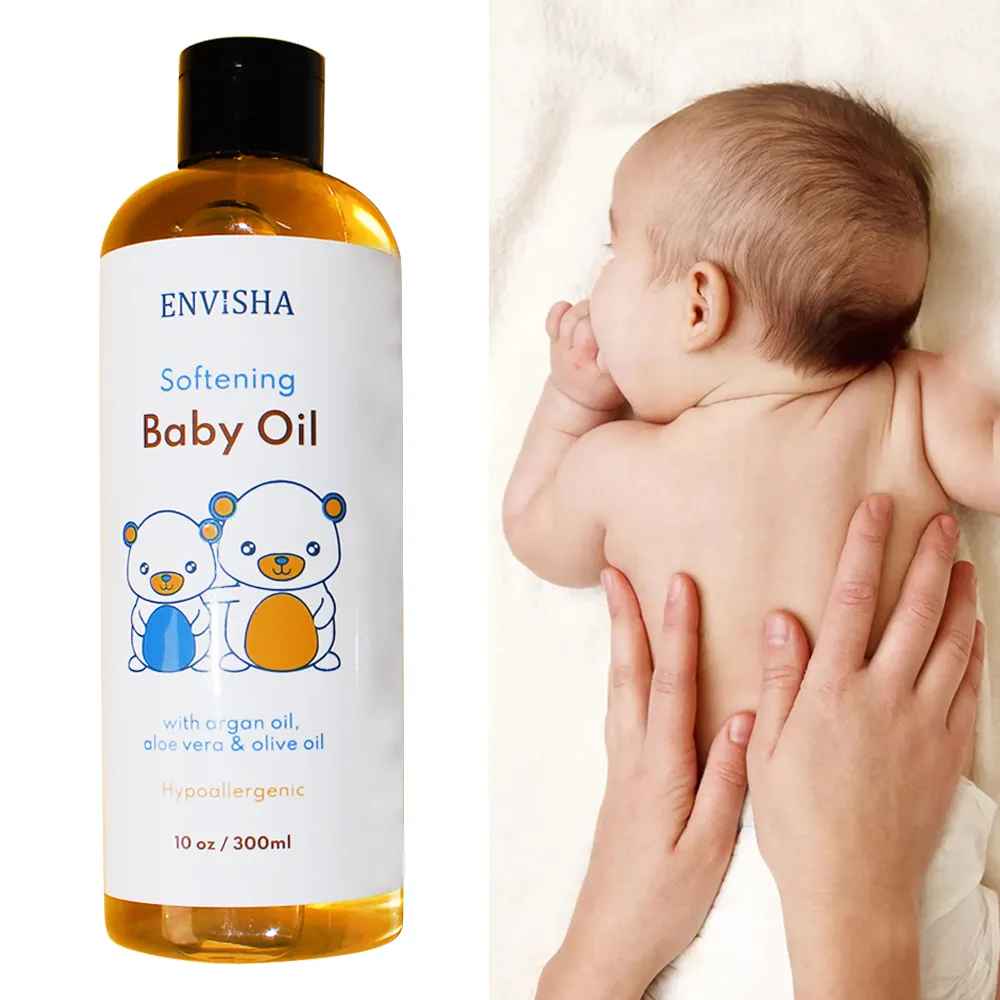 Voosha — beurre de karité naturel vegan pour bébé, huile de massage pour le corps, bio, vente en gros