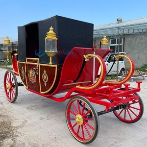 Carruaje Turístico Chino Antiguo con 6 Asientos, Estructura de Acero Eléctrica para Bodas y Turismo - Product Image 2