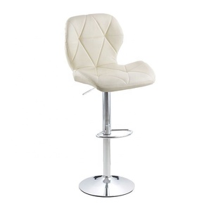 Best Selling Modern Leather <b>Bar</b> Chair High Quality Swivel <b>Bar</b> <b>Stool</b> Leather Counter High Chair Kitchen <b>Bar</b> <b>Stool</b> High Chair - Product Image 6