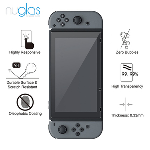 Nuglas 1Pack <span class=keywords><strong>Film</strong></span> de protection d'écran en verre pour joueur de jeux 2.5D transparent Verre trempé Protection d'écran pour Nintendo <span class=keywords><strong>Switch</strong></span> 2 - Product Image 5